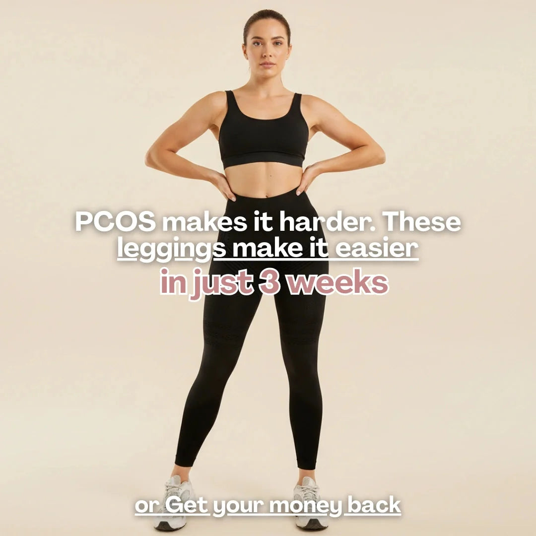 PCOS Anti-Bloat Leggings | Comfort & Sculpt Support