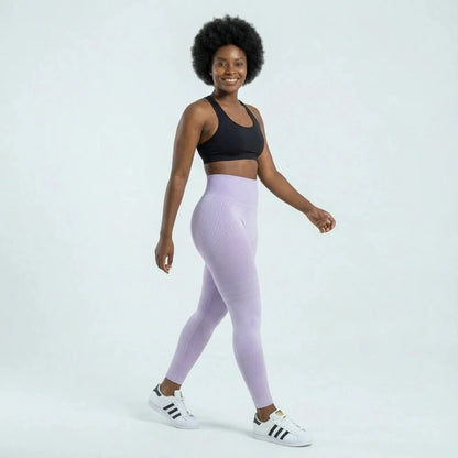3D Leggings - Light Purple