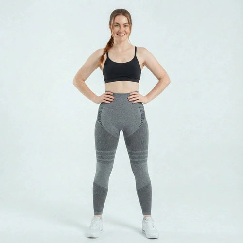 3D Leggings - Grey