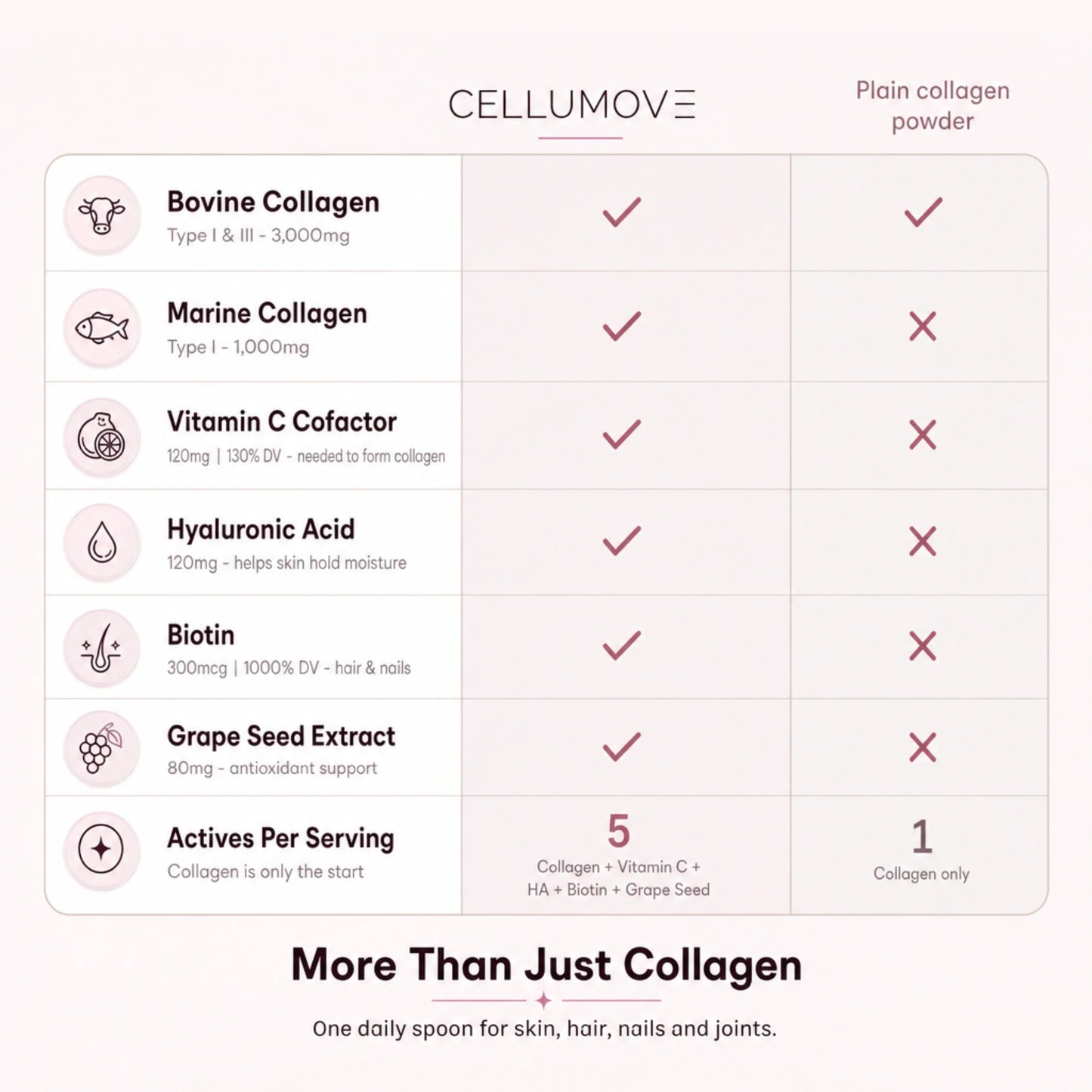 Multi Collagen Superblend — Chocolate | Firmer Skin, Fuller Hair, Stronger Nails
