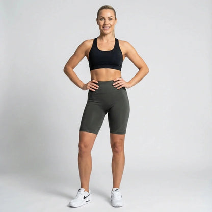 3D Short Legging – Dark Grey