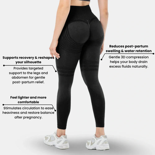 3D Legging – Designed to reduce post-partum swelling and restore comfort naturally.