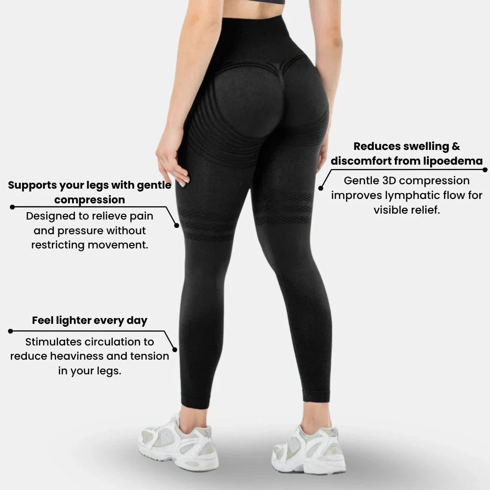 3D Legging – Say goodbye to lipoedema pain and swelling naturally.